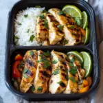 Amazing Meal Prep Baked Lime Chicken Bowls for Delicious Meals