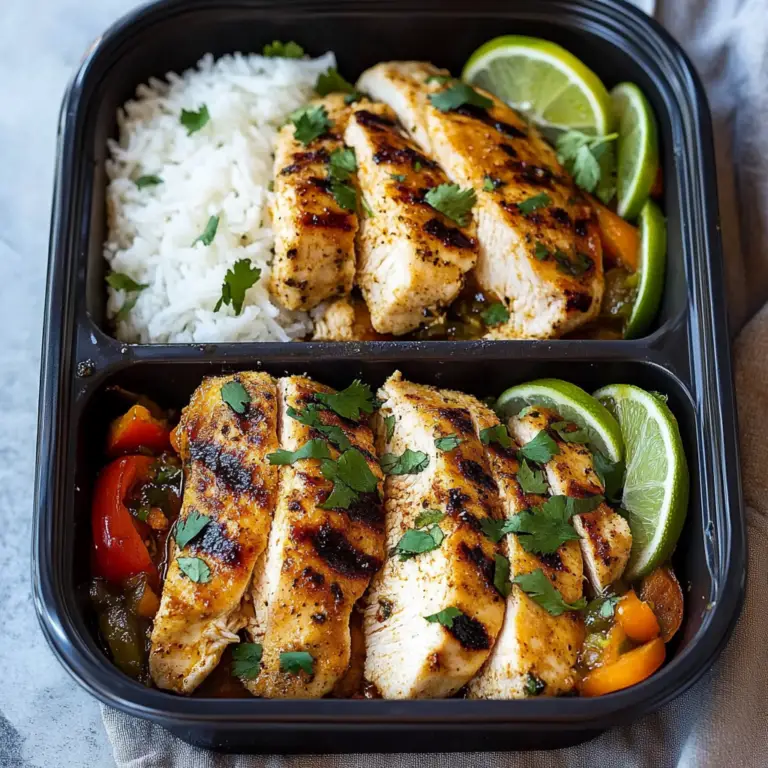 Amazing Meal Prep Baked Lime Chicken Bowls for Delicious Meals