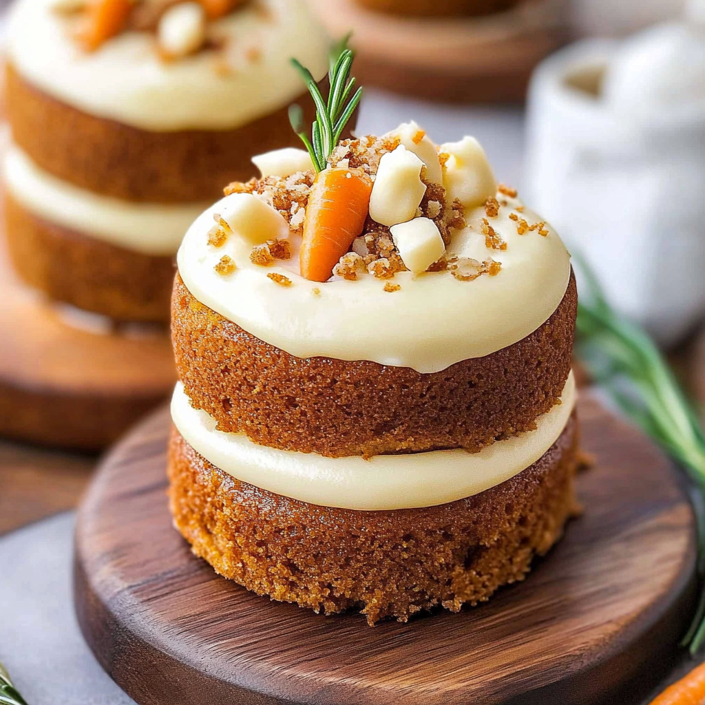 Mini Carrot Cakes
