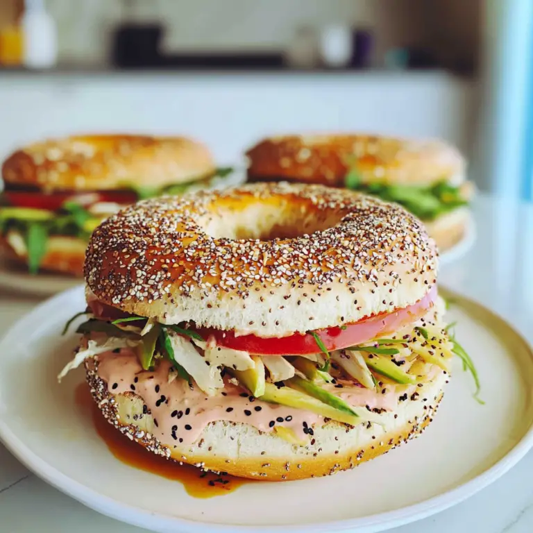 Amazing Mini Bagel Sandwiches for the Pool Party Fun