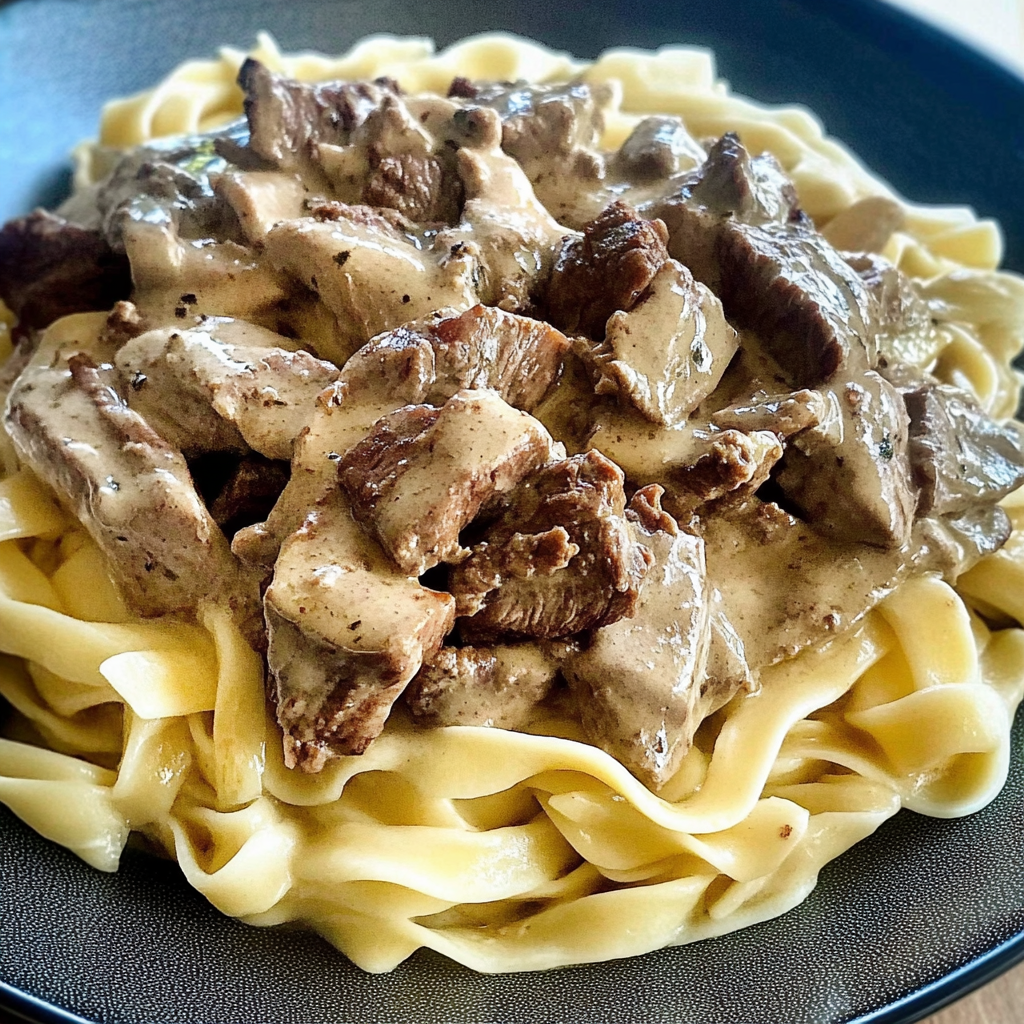 Old-Fashioned Beef Stroganoff Recipe