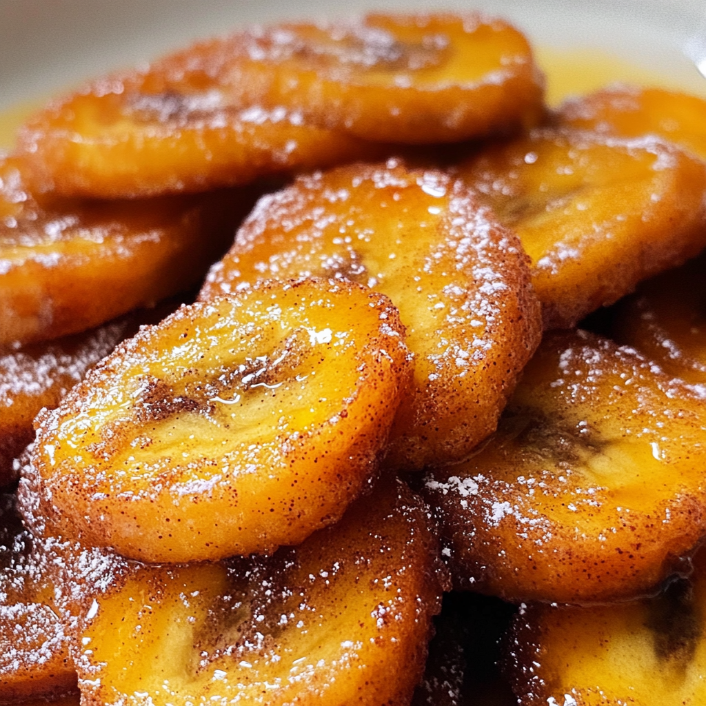 Pan Fried Cinnamon Bananas