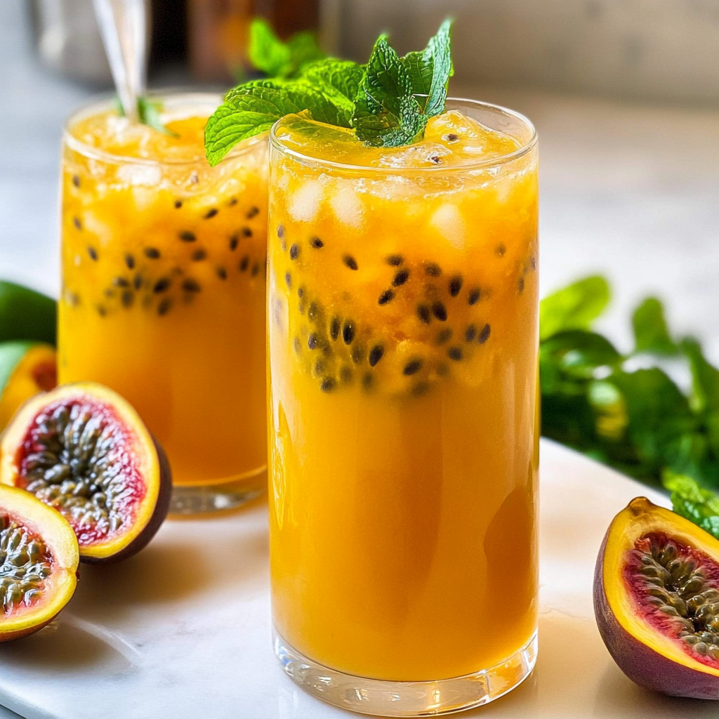 Amazing Passion Fruit Agua Fresca Recipe for Refreshing Bliss