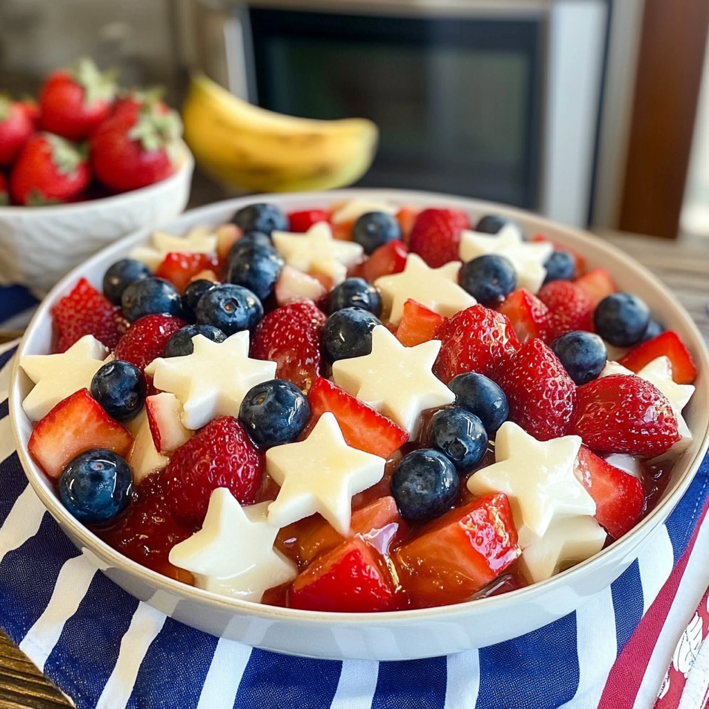 Patriotic Fruit Salad