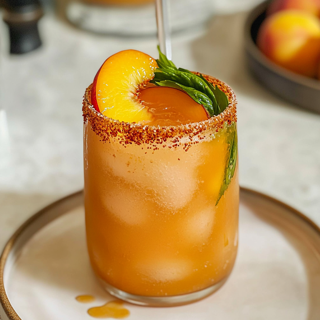 Peach agua fresca recipe