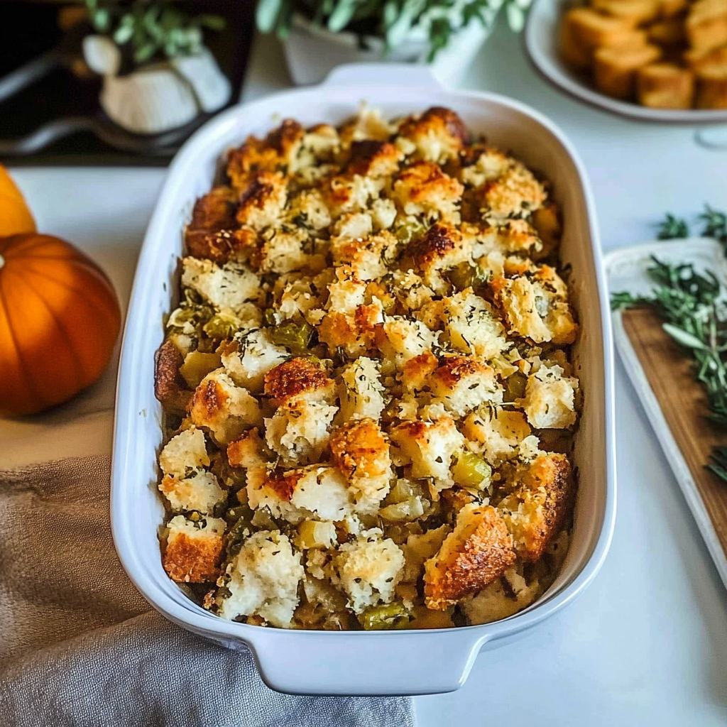 Perfect Homemade Stuffing: Amazing Comfort Food Delight