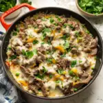 Amazing Philly Steak & Cheese Skillet for Delicious Comfort