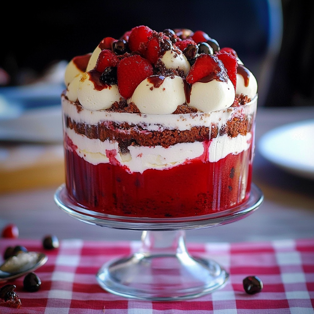 Amazing Red Velvet Cheesecake Trifle for Incredible Desserts