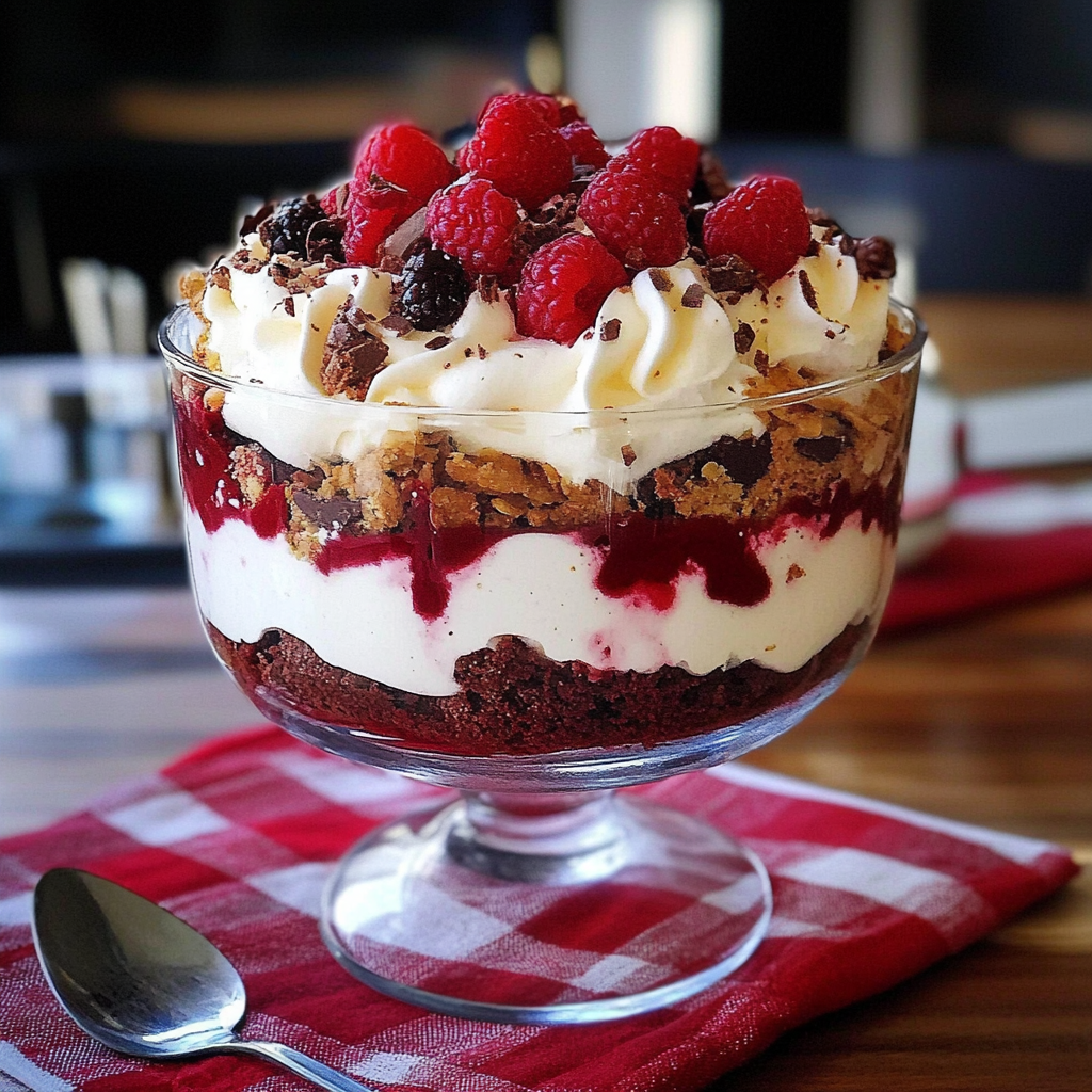 Red Velvet Cheesecake Trifle