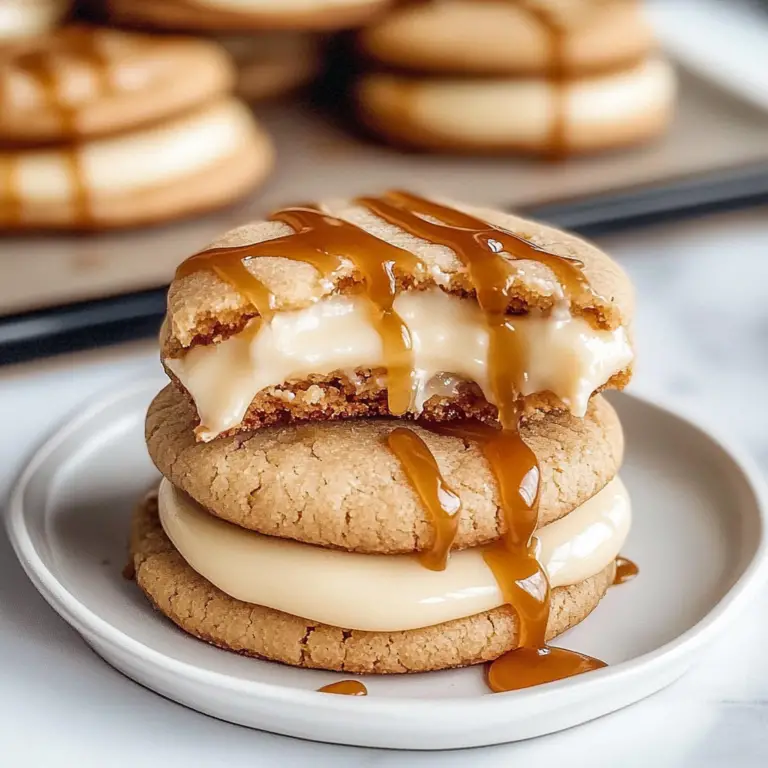 Amazing Salted Caramel Cheesecake Cookies for Delightful Treats