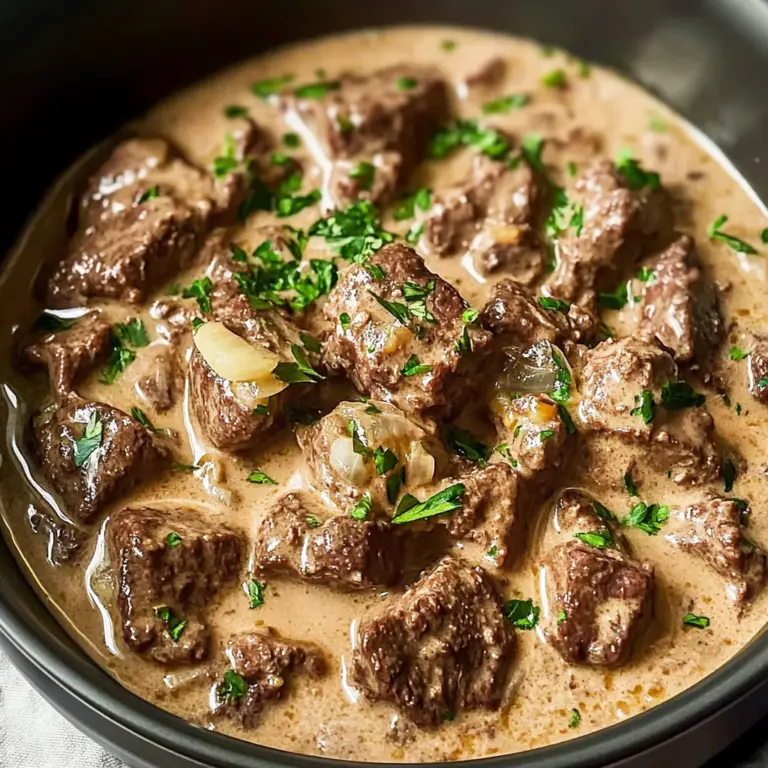 Amazing Slow-Cooker Beef Stroganoff for Delicious Comfort