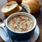 Amazing Slow Cooker Chicken Wild Rice Soup for Comfort