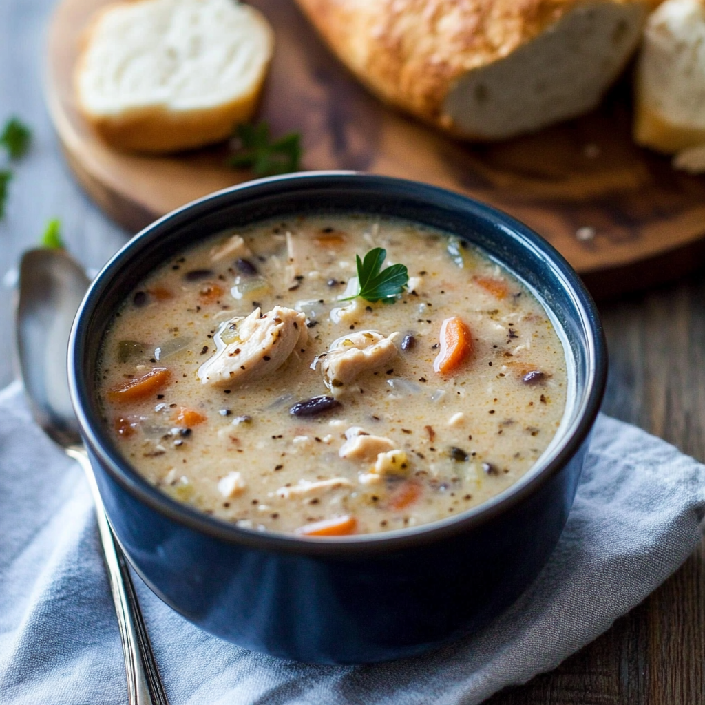 Slow Cooker Chicken Wild Rice Soup: Incredible Comfort Food