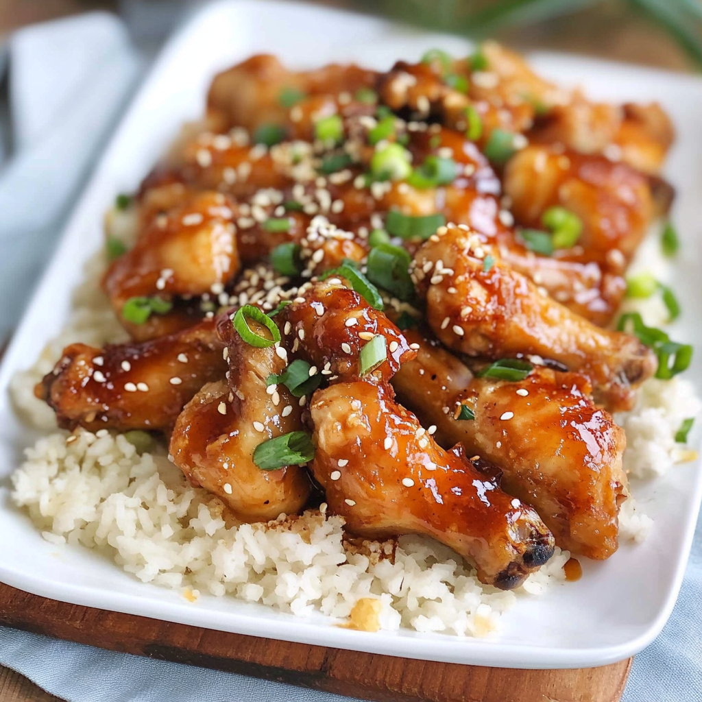 Amazing Slow Cooker Honey Garlic Chicken Legs Delight