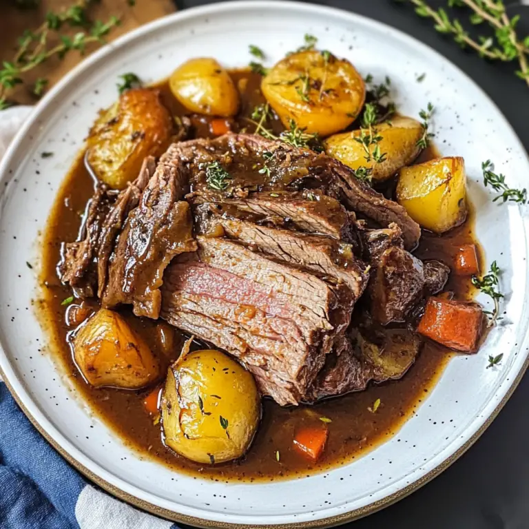 Slow Cooker Pot Roast: Incredible and Delicious Comfort Food