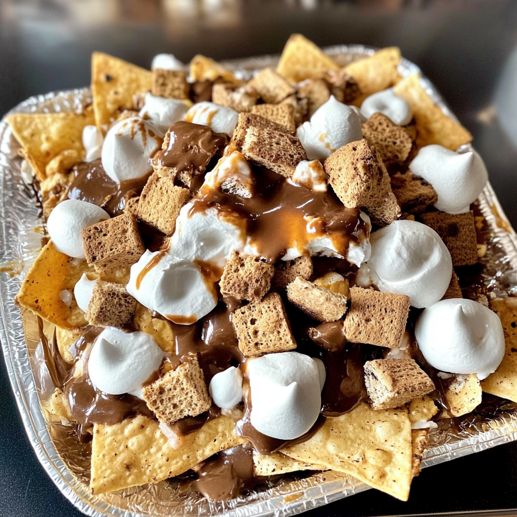 Amazing S’mores Nachos for Delicious Sweet Treats