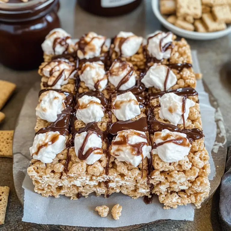 Amazing S’mores Rice Krispie Treats for Delicious Memories