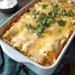 Amazing Sour Cream Chicken Enchilada Casserole Delight