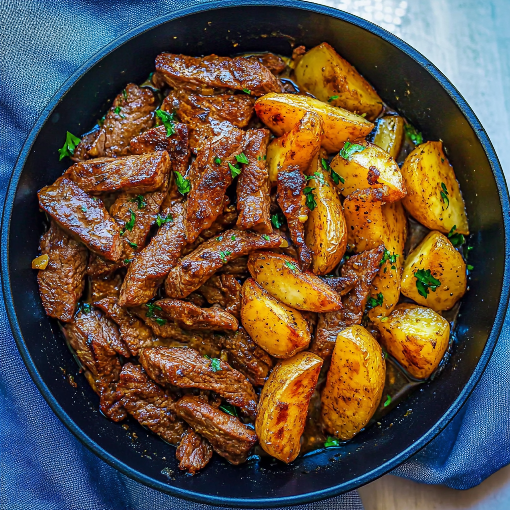 Amazing Steak Bites and Potatoes for a Delicious Feast