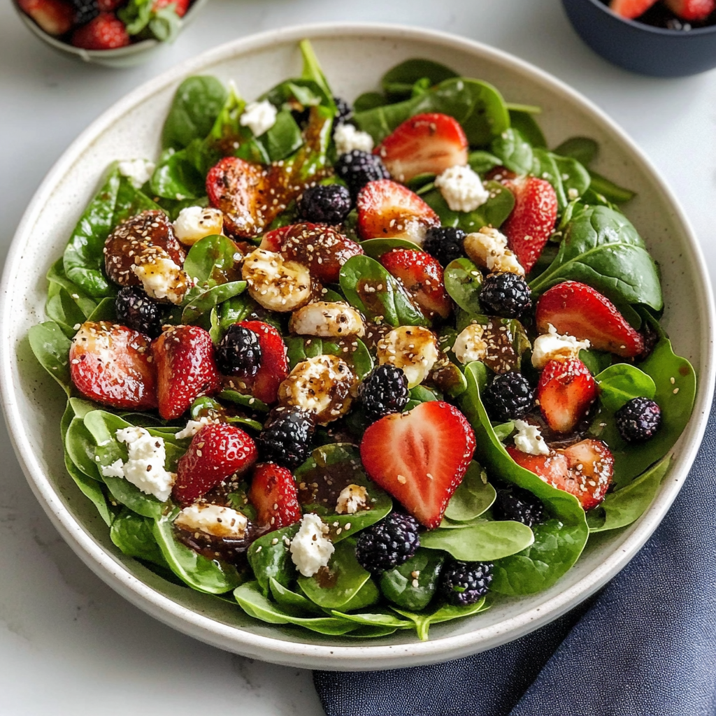 Strawberry Spinach Salad Recipe