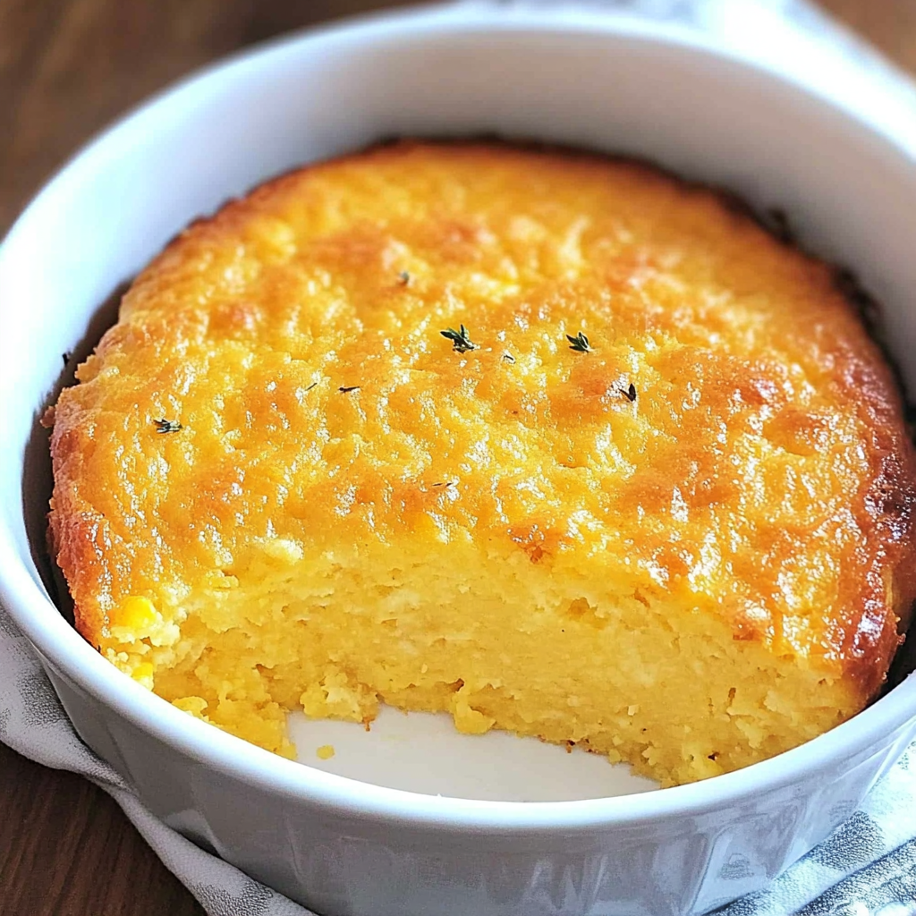 Sweet Corn Spoonbread Casserole