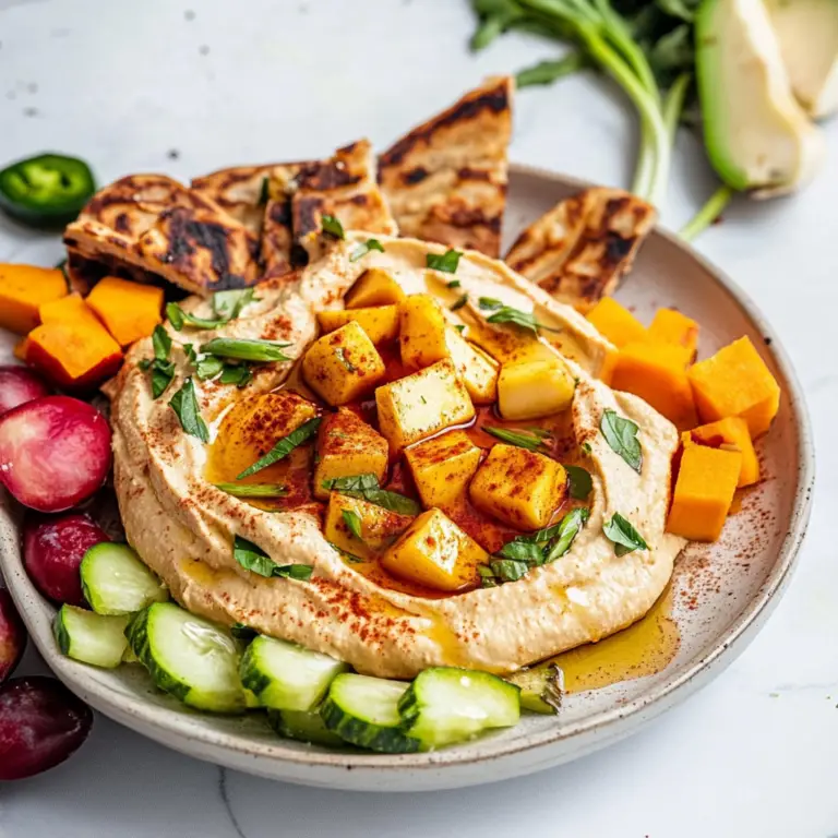 Amazing Sweet Potato Hummus for Delicious Dips