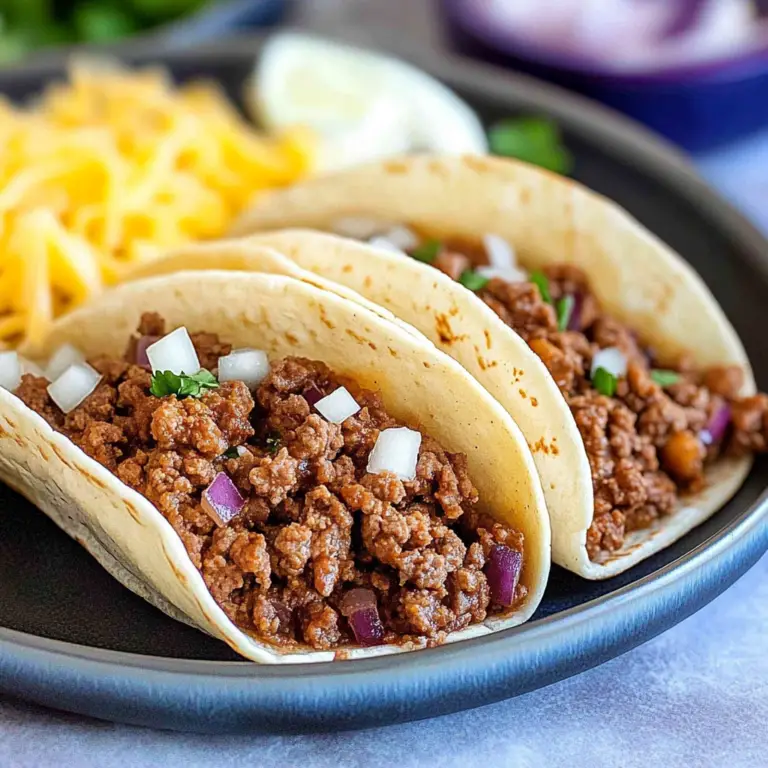 Incredible Taco Bell Meat Recipe for Delicious Comfort