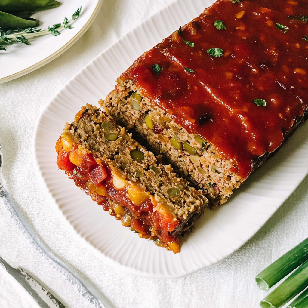 The Ultimate Vegetable Lentil Loaf