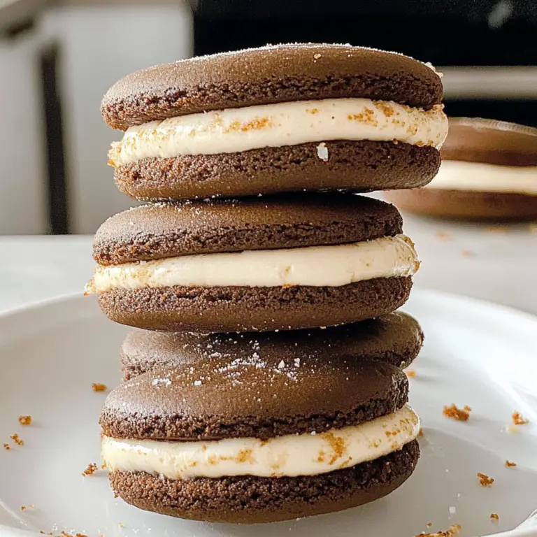Amazing Tiramisu Sandwich Cookies Recipe for Delightful Treats
