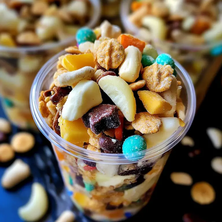 Amazing Tropical Trail Mix Snack Cups for Delicious Fun