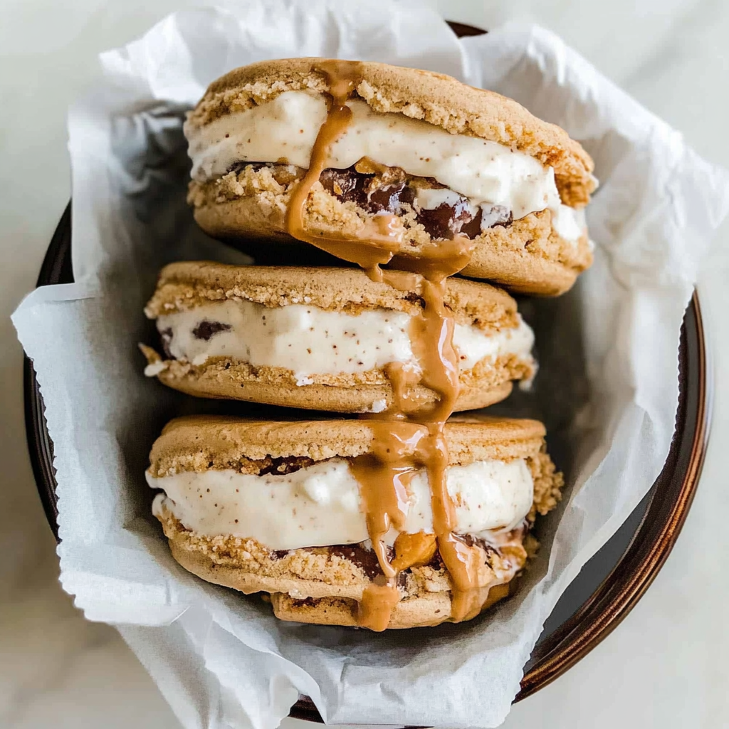 Vanilla Ice Cream Sandwiches