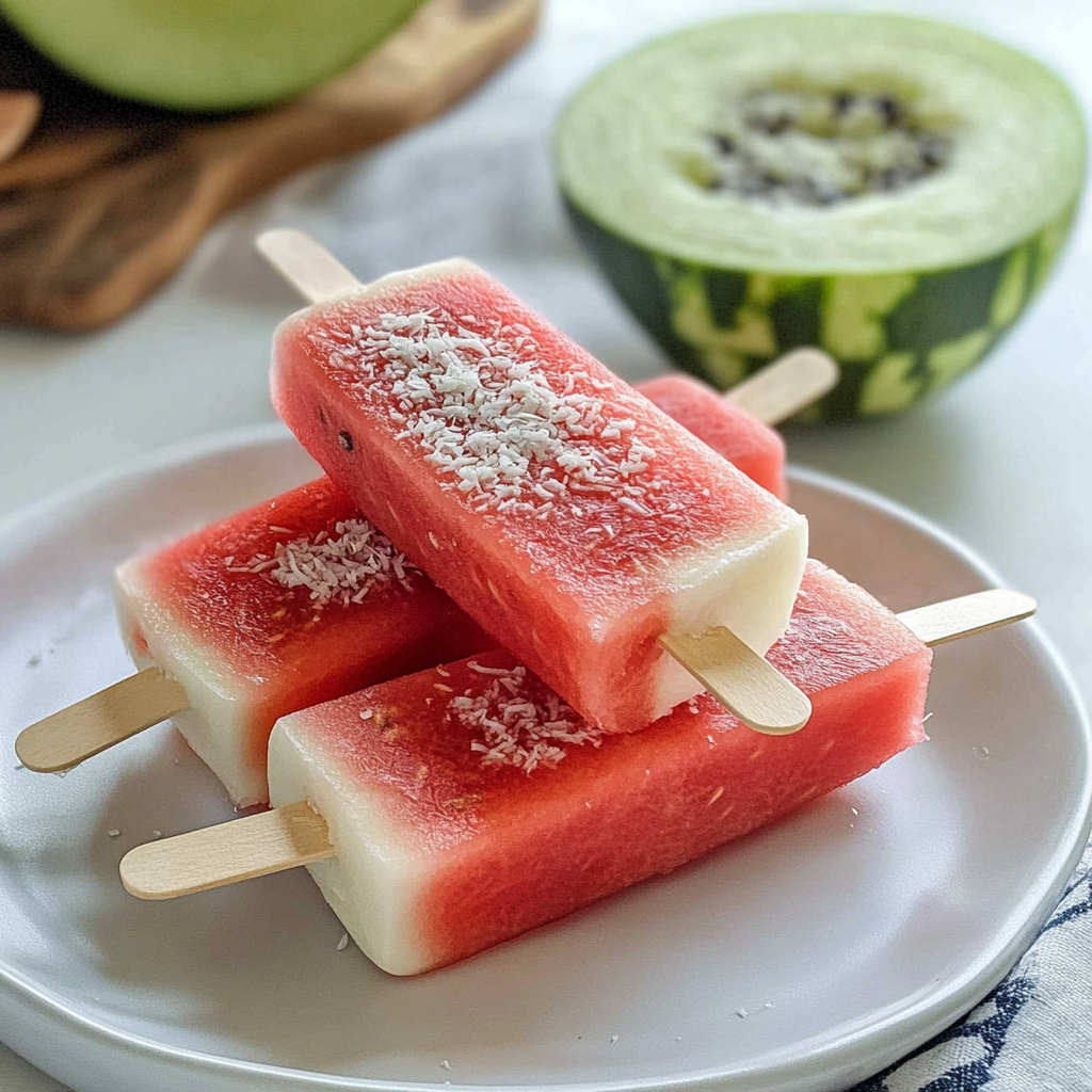 Amazing Watermelon Coconut Pops for Kids - A Delicious Treat