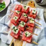Amazing Watermelon Feta Skewers Party Appetizer Delight