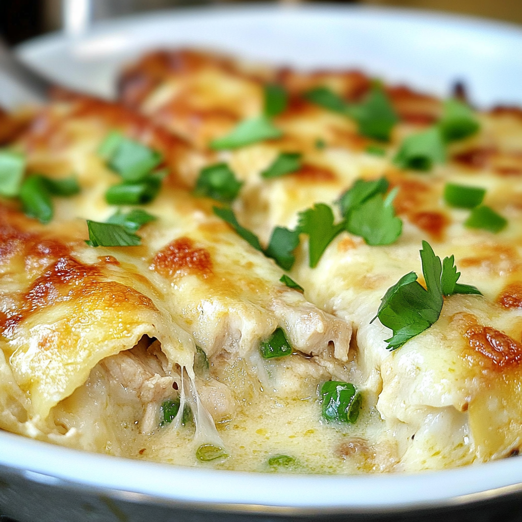 Amazing White Chicken Enchiladas Recipe for Delicious Comfort