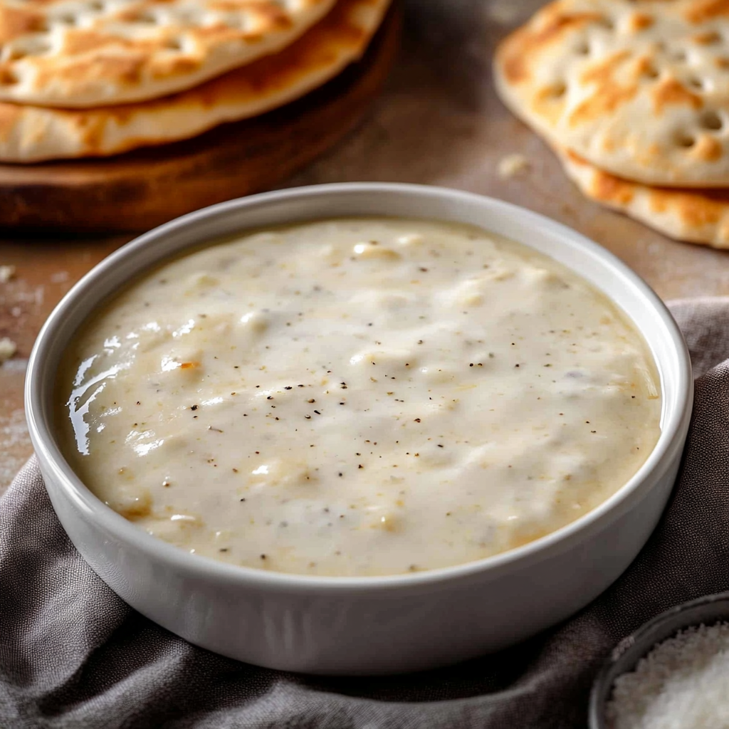 White Garlic Pizza Sauce