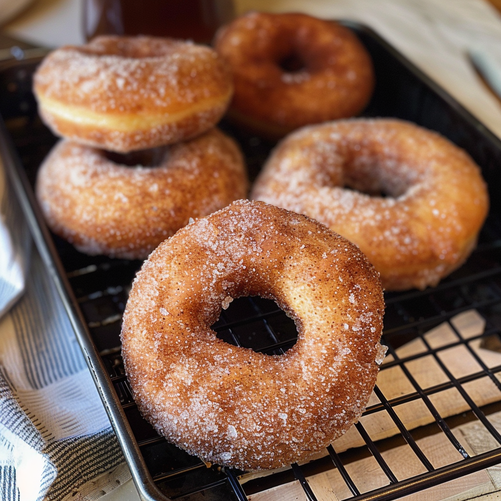 Amazing Apple Cider Donuts Baked Not Fried Delightfully Guilt-Free