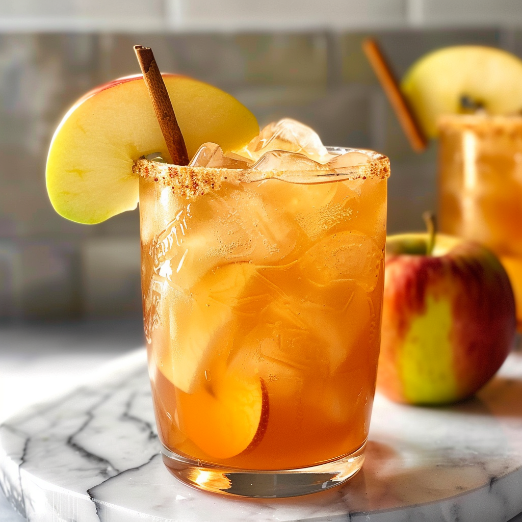 Apple Cider Mocktail for Fall Parties