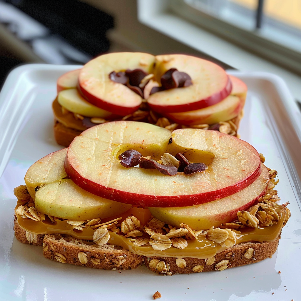 Amazing Back-to-school apple sandwich snacks for Delightful Munching