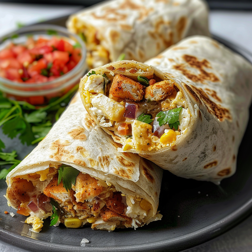 Back-to-school breakfast burritos