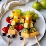 Amazing Back-to-school Fruit and Cheese Skewers Delight
