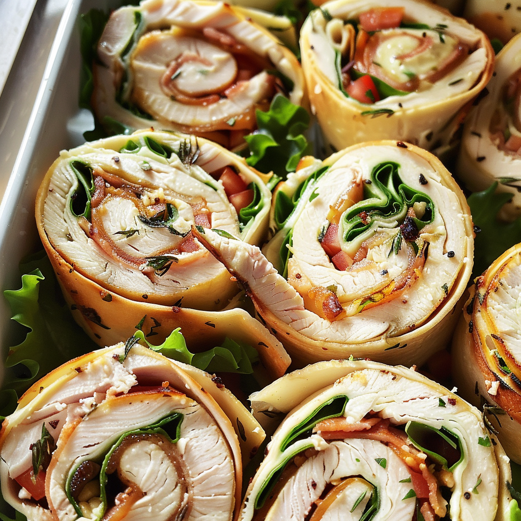 Amazing Back-to-school turkey pinwheels for Delicious Lunches