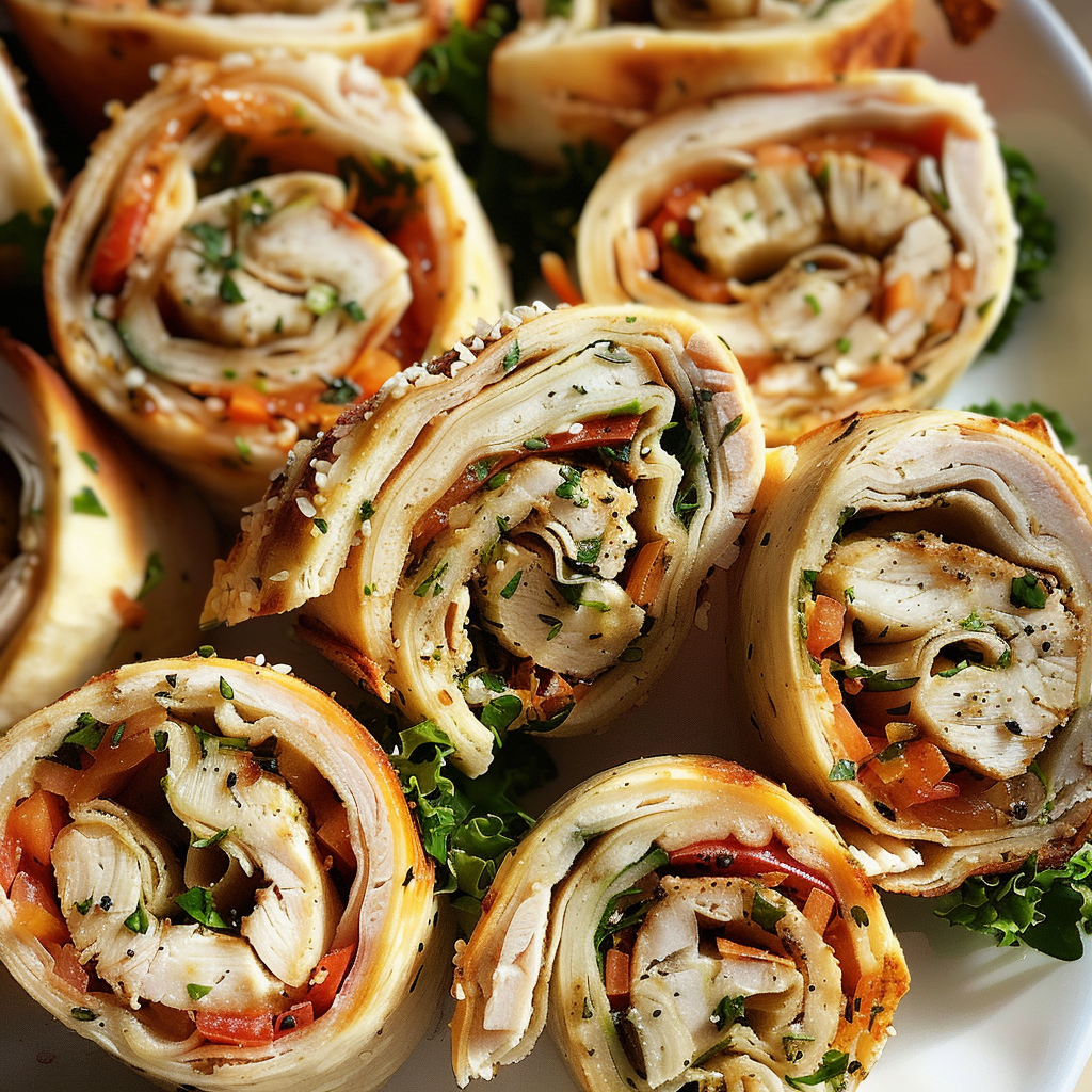 Back-to-school turkey pinwheels