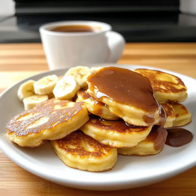 Amazing Banana Pancake Dippers for a Delicious Breakfast