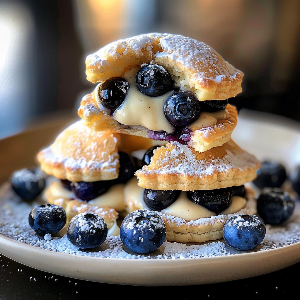 Blueberry Vanilla Bean Shortcakes