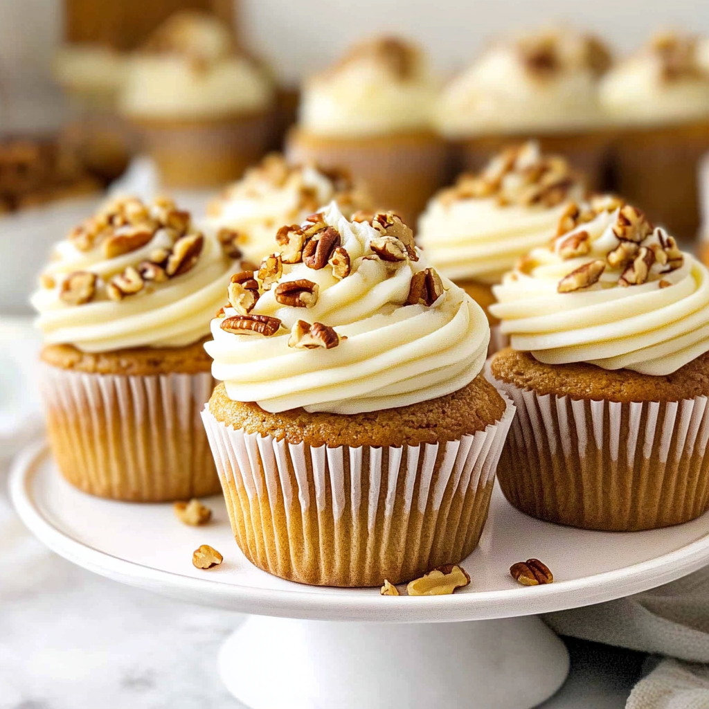 Butter Pecan Cupcakes