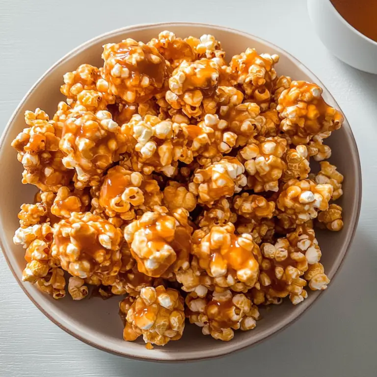Amazing Caramel Popcorn Balls for a Delicious Treat