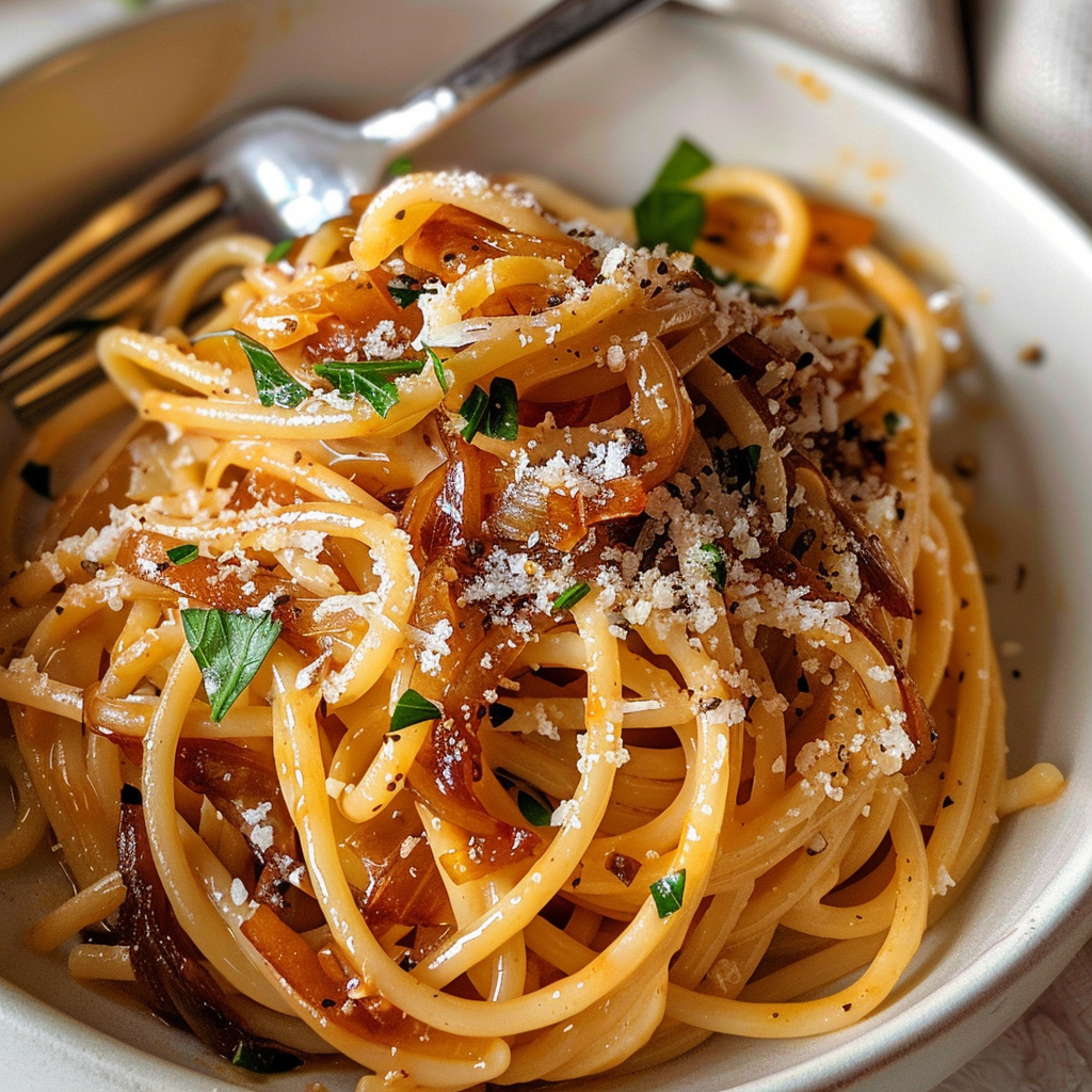 Caramelized Shallot Pasta