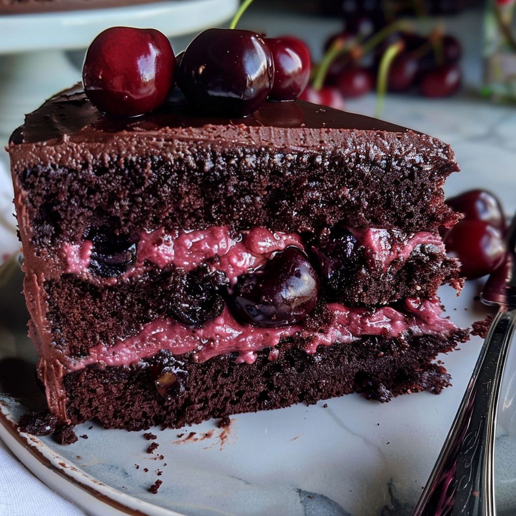 Amazing Cherry Chocolate Cake for Incredible Celebrations
