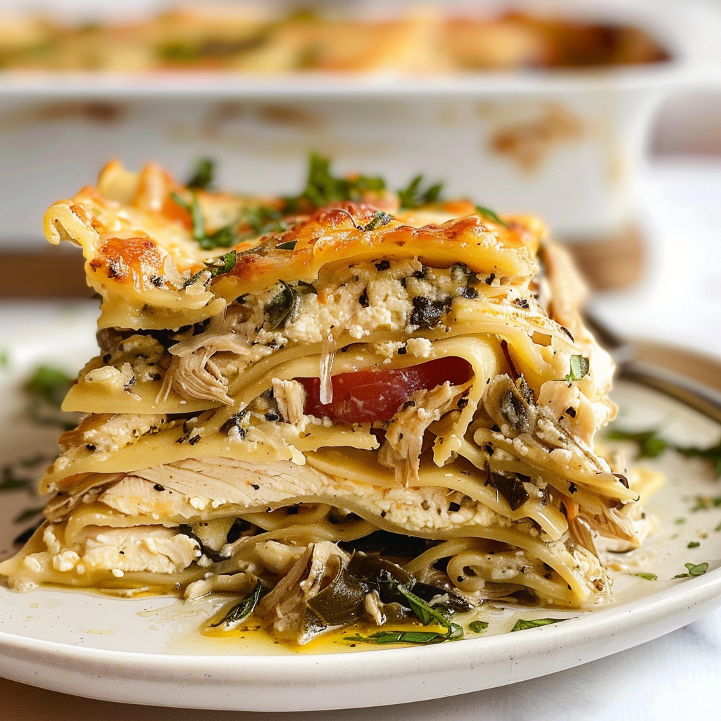 Chicken Vegan Lasagna