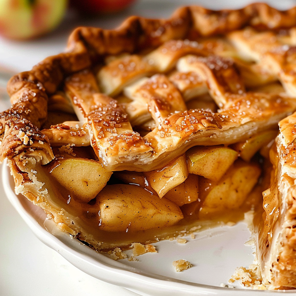 Classic Apple Pie Recipe with Buttery Crust